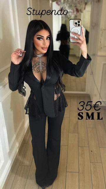 Tailleur “Mamacita” In Pizzo