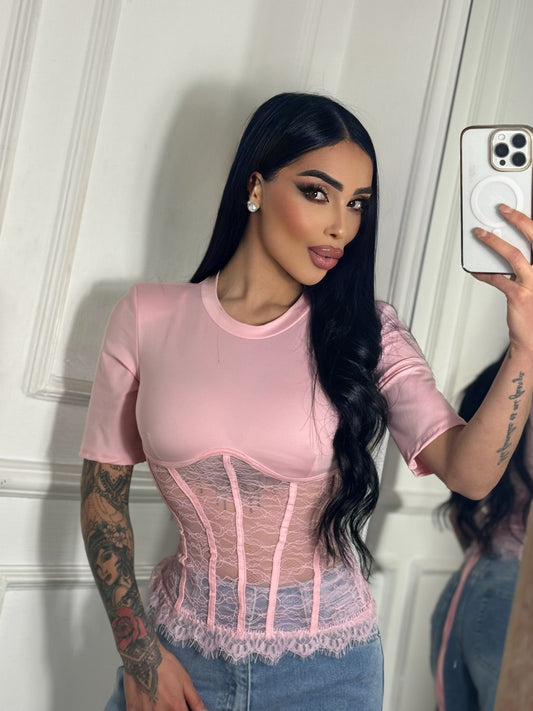 Maglia In Pizzo “FLORA”