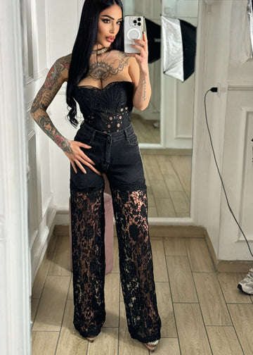 Jeans Macramé “ELEONORA”