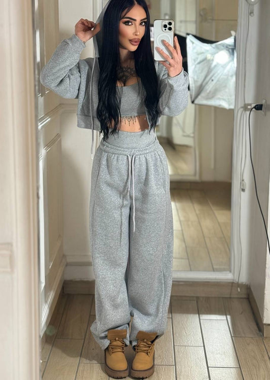 Coordinato Top,Felpa e Pantalone “Esmeralda”