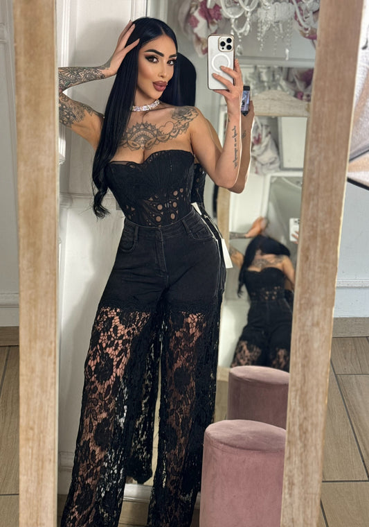 Jeans Macramé “ELEONORA”